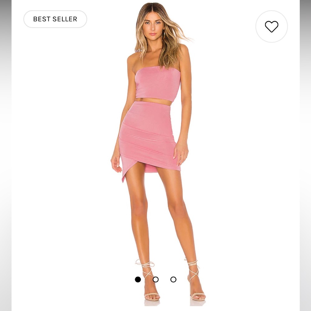 Superdown LaFonda Strapless Mini Dress in Rose Pink - Revolve